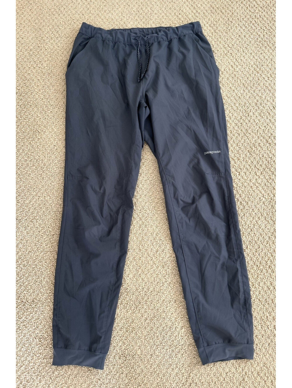 Patagonia Terrebonne Joggers Womens Medium Blue Gray Lightweight Performance